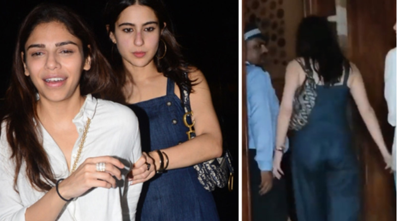 'Drunk’ Sara Ali Khan Inappropriately Touched Security Guard | Sangbad Pratidin