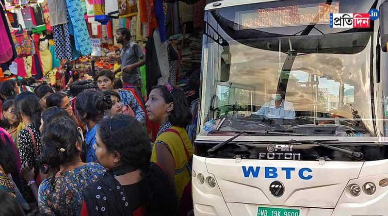 Puja Shopping Special Bus will run in Kolkata for weekend | Sangbad Pratidin