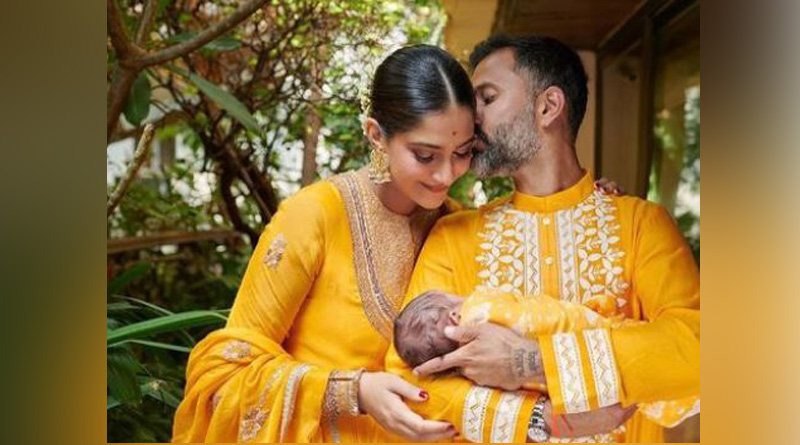 Sonam Kapoor and Anand Ahuja name their baby boy Vayu, share first picture | Sangbad Pratidin