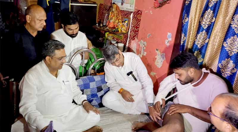 BJP observers reach Nabanna Abhijan victims' house, TMC slams | Sangbad Pratidin
