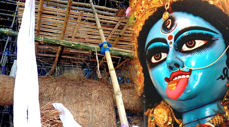 Barrackpore Kali Puja is making 60 feet tall Kali Idol | Sangbad Pratidin