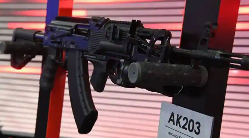 Russian AK-203 rifle will be manufactured in India। Sangbad Pratidin
