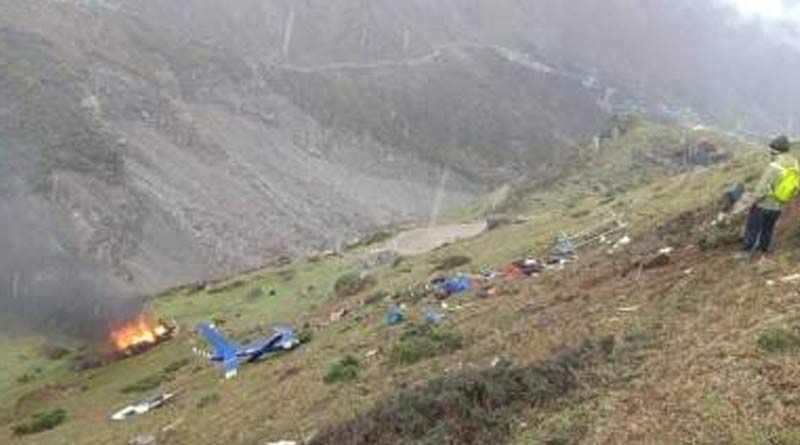 Pilgrim's Helicopter met accident in Kedarnath, atleast seven dead | Sangbad Pratidin
