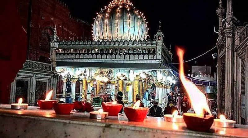 Delhi Nizamudding Dargha lights up for Diwali Celebration | Sangbad Pratidin