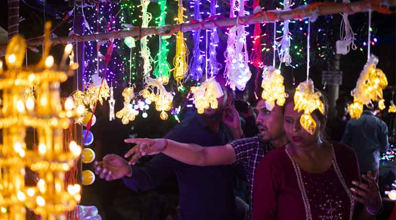 Take a look at trending lights of Kali puja 2022 । Sangbad Pratidin