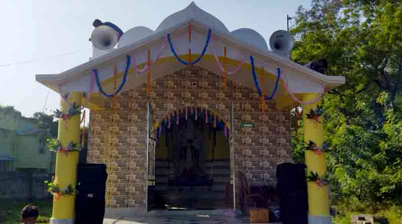 Hindu and Muslim people made a Laxmi temple together in Durgapur | Sangbad Pratidin