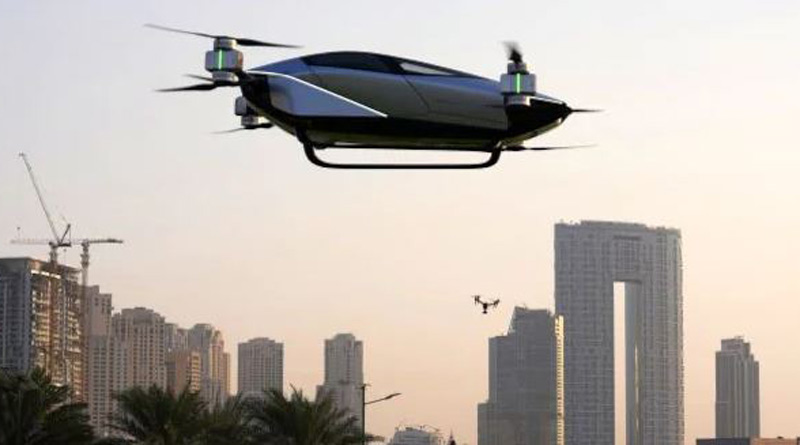 Flying taxi is reportedly up and running for test flights in Dubai। Sangbad Pratidin