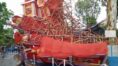Durga Puja 2022: Pandal in Rajgaunj, Jalpaiguri broken due to rain and storm, TMC MLA sheds tear | Sangbad Pratidin
