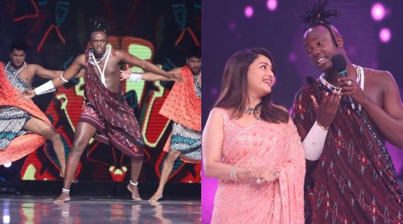 Madhuri Dixit dance with kili paul goes Viral | Sangbad Pratidin