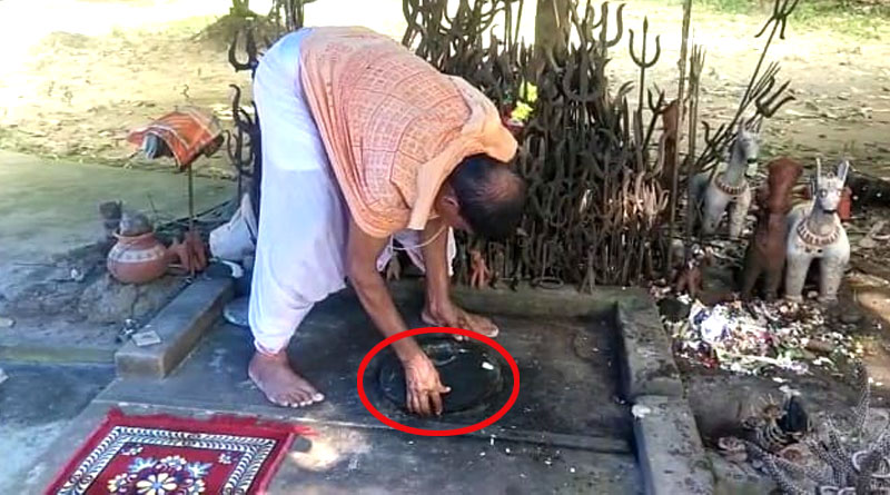 Shivling stolen from Bardhaman's village | Sangbad Pratidin