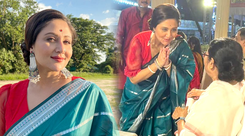 Actress Swastika Mukherjee gave befitting reply to criticism for sharing stage with Mamata Banerjee | Sangbad Pratidin