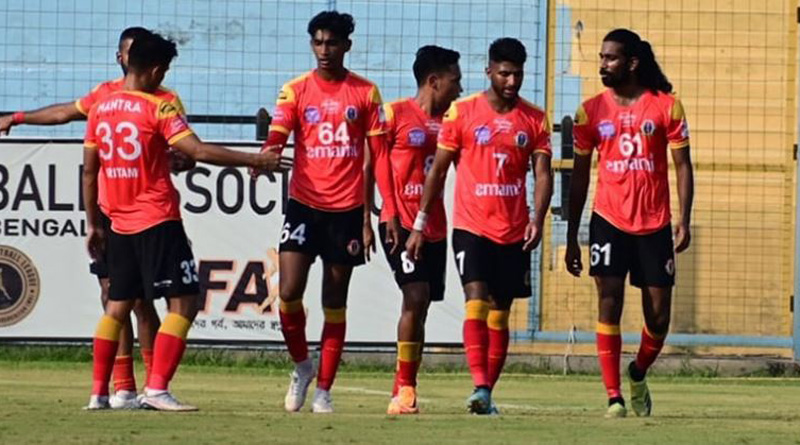 East Bengal and Aryan match ends in a draw in CFL | Sangbad Pratidin