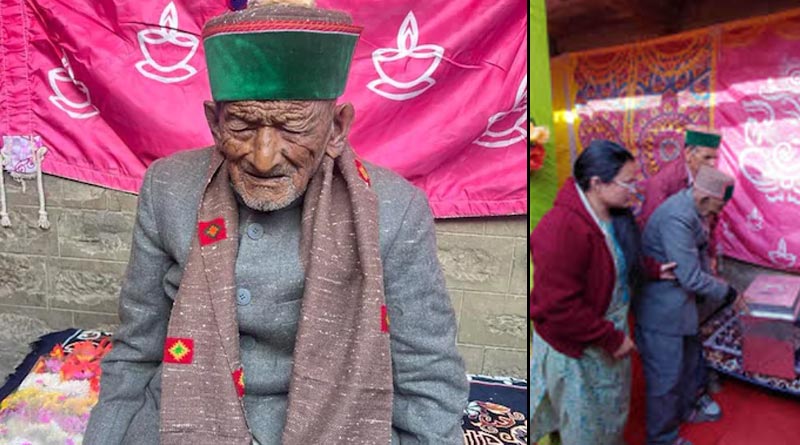 106 Years Old Shyam Saran Negi, First Voter of Independent India passes way | Sangbad Pratidin
