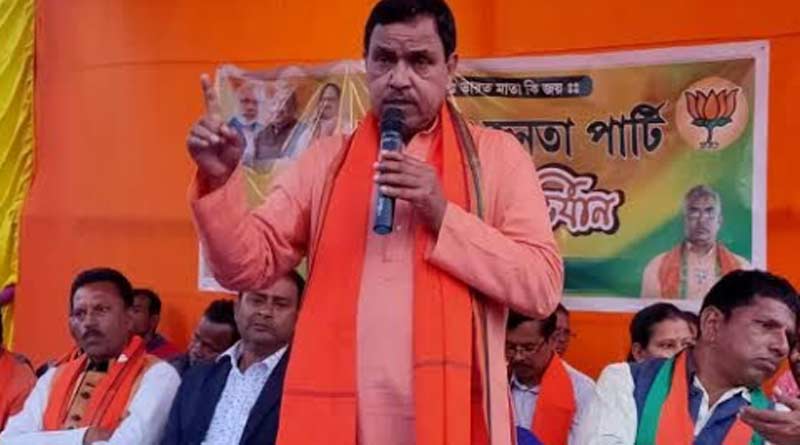 BJP MLA Amarnath Shakha wants to divide Bengal । Sangbad Pratidin