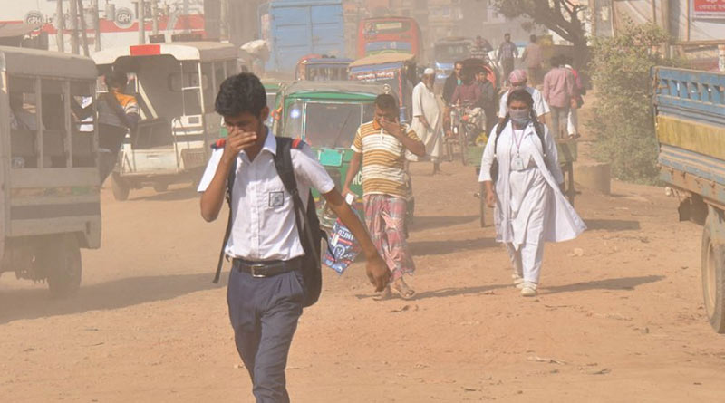 Dhaka named as the second most polluted city in the world | Sangbad Pratidin