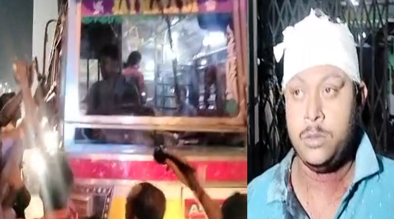 Bus driver thrashes bus owner on BT Road, snatches money bag | Sangbad Pratidin