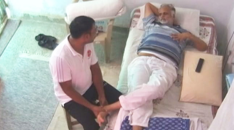Viral Video Of AAP Minister Satyendra Jain Getting Massage In Jail | Sangbad Pratidin