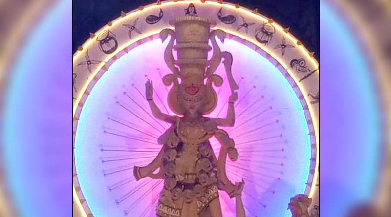 Kali idol at Shantipur Raas Utsav is made of Kheer | Sangbad Pratidin