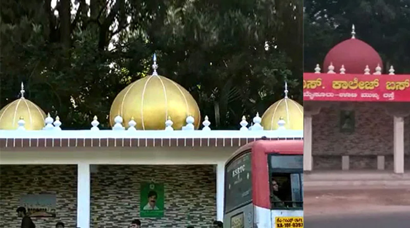 Now Karnataka Bus Stop Has A New Look After BJP MP's Threat | Sangbad Pratidin