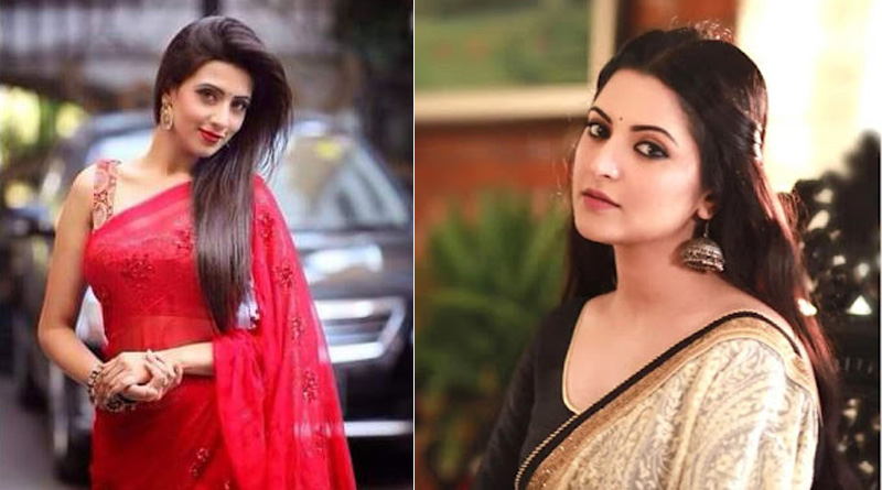 Actors Pori Moni and Bidya Sinha Mim fight on social media over alleged extramarital affair | Sangbad Pratidin