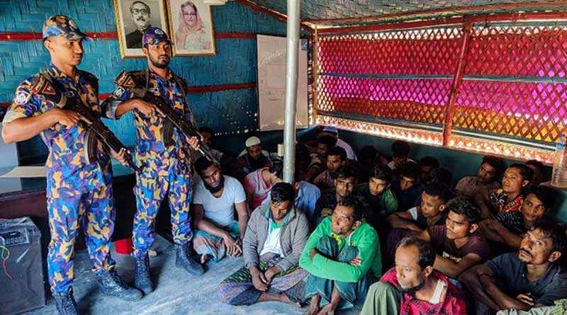Bangladesh cops crack down on criminals inside Rohingya camps | Sangbad Pratidin
