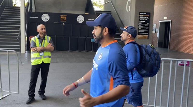 ICC T-20 World Cup: Injury scare for Rohit Sharma during nets ahead of the semi-final | Sangbad Pratidin