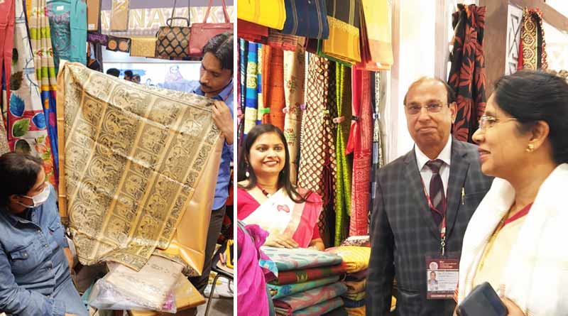 Rosogolla and Bengali saree on demand at Delhi's International fair । Sangbad Pratidin