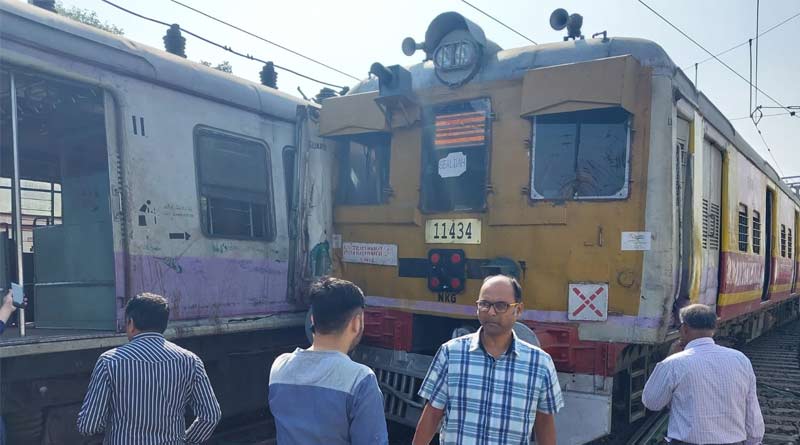 Driver suspended over train clash at Sealdah | Sangbad Pratidin