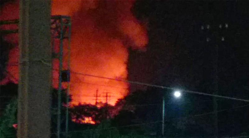 Massive fire broke out in Siliguri । Sangbad Pratidin