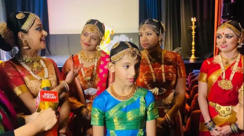 UK Prime Minister Rishi Sunak’s daughter, performed at the Kuchipudi Dance festival। Sangbad Pratidin