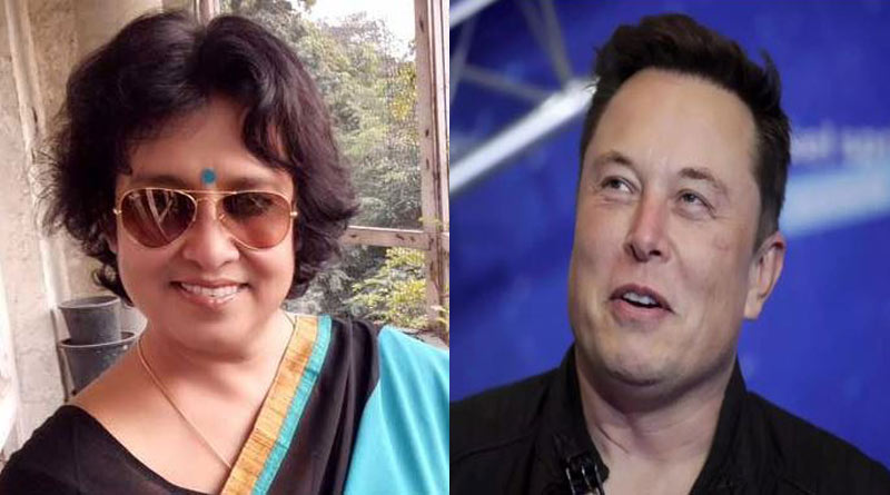 'I like Elon Musk, he has a nice smile', says Taslima Nasreen। Sangbad Pratidin