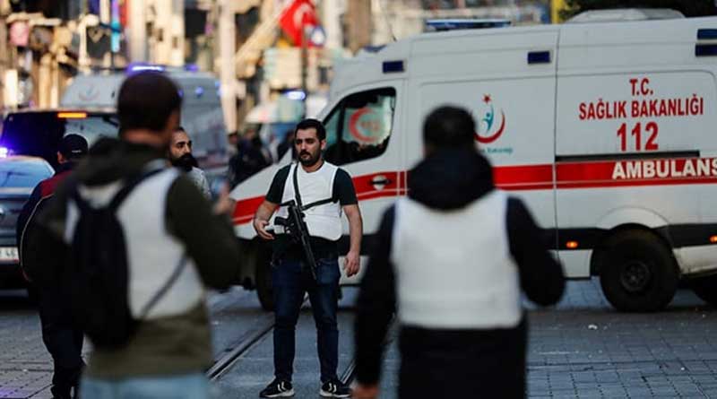 Bombing suspect arrested hours after explosion killed six in Turkey, minister accuses Kurdish PKK of attack | Sangbad Pratidin