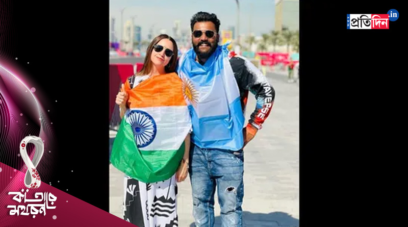 ভারতের পতাকা হাতে মেসিদের জন্য গলা ফাটাচ্ছেন আর্জেন্টিনার তরুণী, ভাইরাল ভিডিও