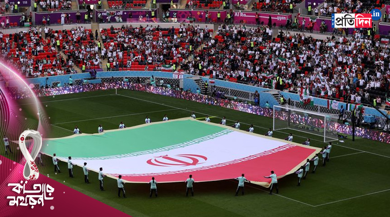 USA posts Iran flag image without sign of Allah, Tehran calls for World Cup ban of USA | Sangbad Pratidin