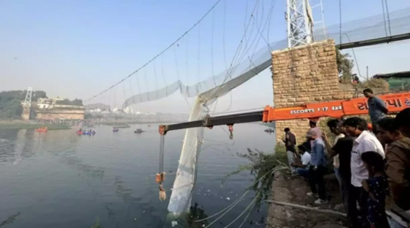 'Act of God', says company official on Morbi Bridge Collapse | Sangbad Pratidin