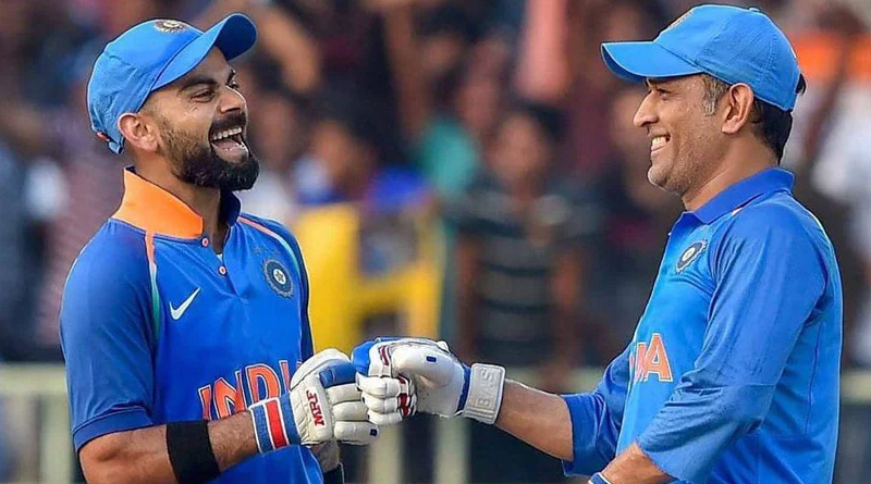 Virat Kohli shares the message MS Dhoni sent him after he stepped down from captaincy | Sangbad Pratidin