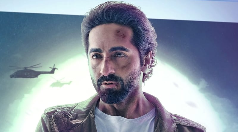 Here is the review of Ayushmann Khurrana and Jaideep Ahlawat starrer An Action Hero | Sangbad Pratidin