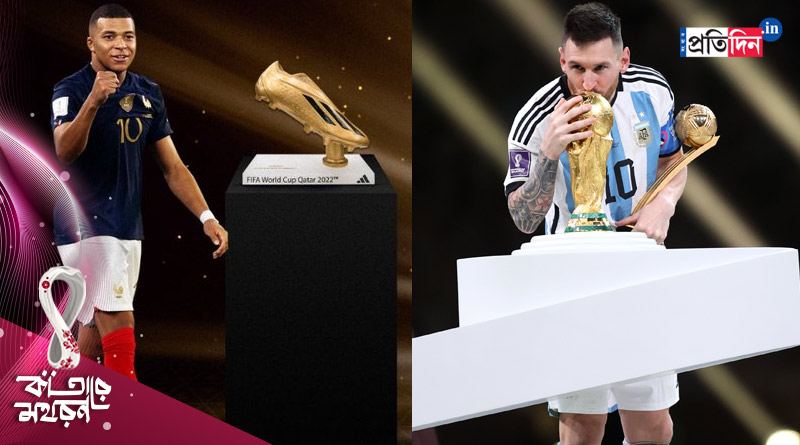 Messi gets golden ball, Golden Boot Award goes to Kylian Mbappe | Sangbad Pratidin