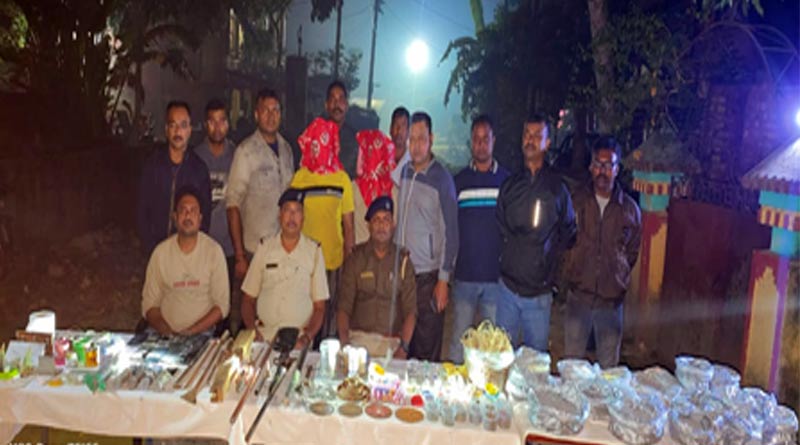 পঞ্চায়েত নির্বাচনের আগে কাশীপুরে উদ্ধার বিপুল পরিমাণ বিস্ফোরক ও অস্ত্র, গ্রেপ্তার ২