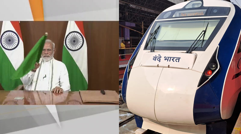 PM Narendra Modi inaugurrates Vande Bharat Express