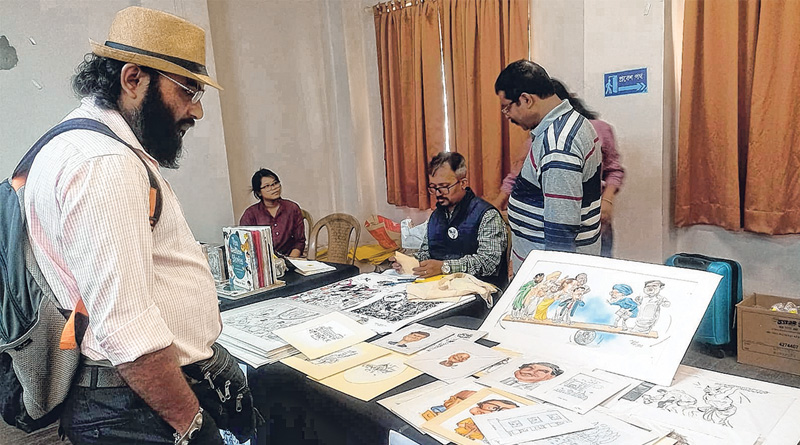 Exhibition on 150 years of Bengali Cartoon | Sangbad Pratidin