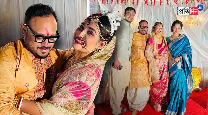 জমকালো অনুষ্ঠানে সাতপাকে বাঁধা পড়লেন অভিনেত্রী রোশনি, দেখুন অ্যালবাম
