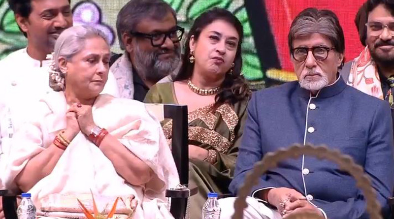 Amitabh Bachchan and Jaya Bachchan at Kolkata Film festival | Sangbad Pratidin