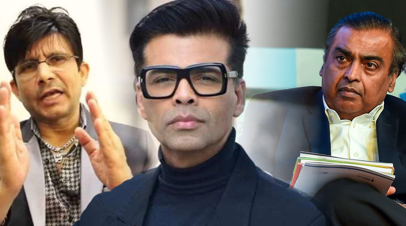 KRK claims Karan Johar tried to commit suicide at his home after Brahmastra suffered loss | Sangbad Pratidin