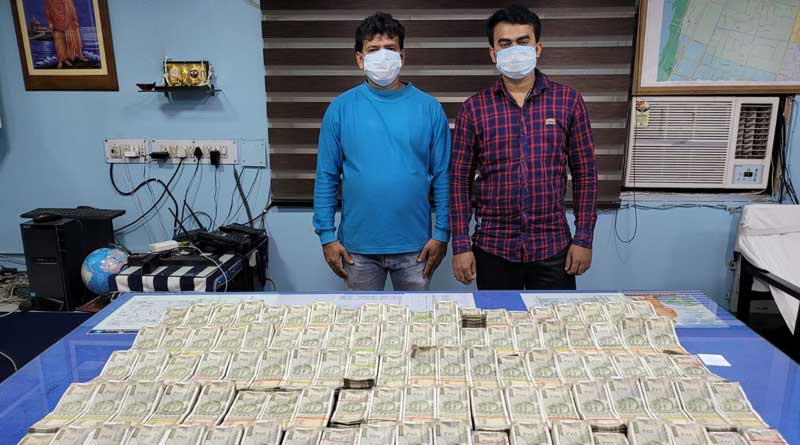 Kolkata police seizes cash 50 lakhs rupees from Posta । Sangbad Pratidin
