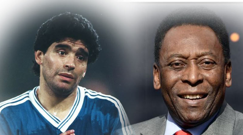 Pele had 'strange rivalry' with Diego Maradona। Sangbad Pratidin