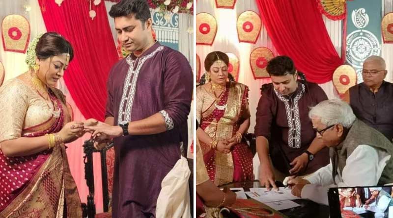 কলেজের বান্ধবীর সঙ্গে গাঁটছড়া বাঁধলেন সিপিএম নেতা শতরূপ, আইনি বিয়েতে সই বিমান বসুর