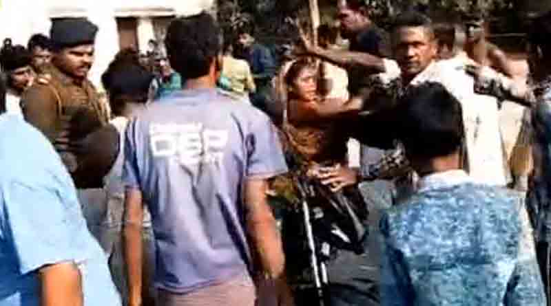 ভূপতিনগরে ‘বহিরাগতদের’ উৎপাত! পালটা বিক্ষোভ গ্রামবাসীদের, ফের রণক্ষেত্র এলাকা