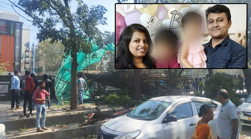 মেট্রোর গাফিলতিতে মর্মান্তিক পরিণতি! পিলার ভেঙে মৃত্যু মা ও সন্তানের, প্রকাশ্যে CCTV ফুটেজ