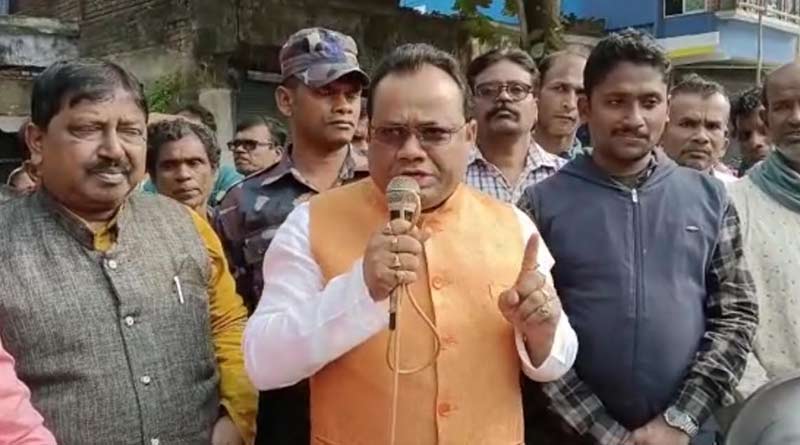 'If there is no free and fare election, blood shed will take place', BJP MLA threatens | Sangbad Pratidin